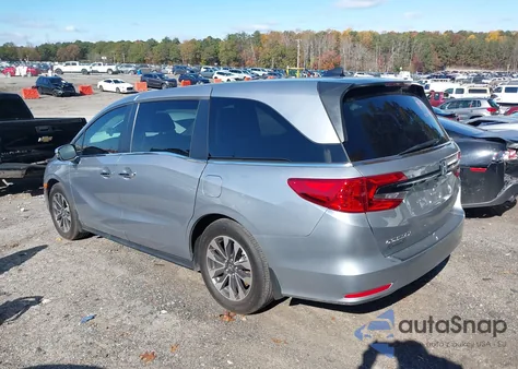 2021 Honda Odyssey Ex-L from USA, damaged, VIN 5FNRL6H73MB020298